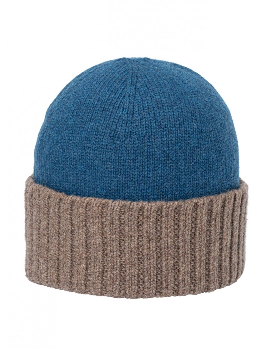 Mujer Santacana Gorros De Lana Y Angora | Gorro Lana Azul I Santacana