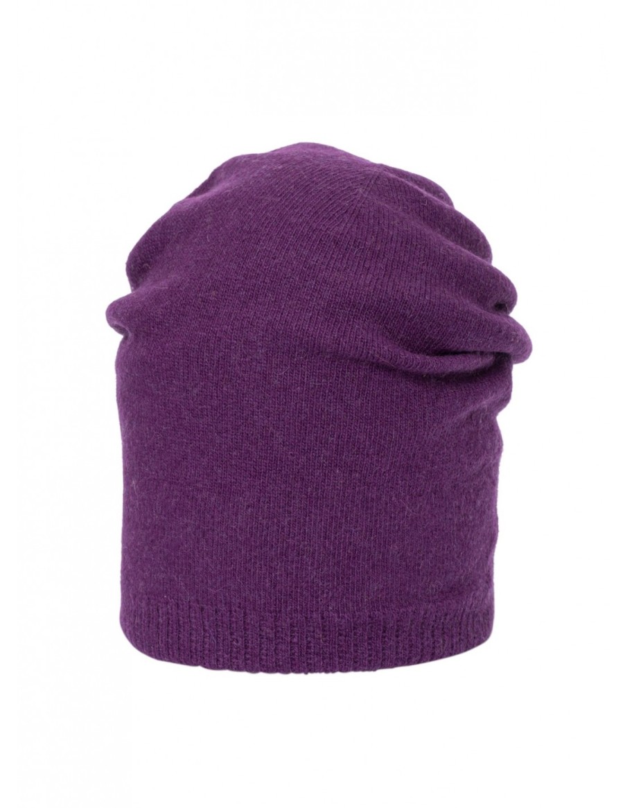 Mujer Santacana Gorros De Lana Y Cashmere | Gorro De Lana Reciclada Y Cashmere I Santacana