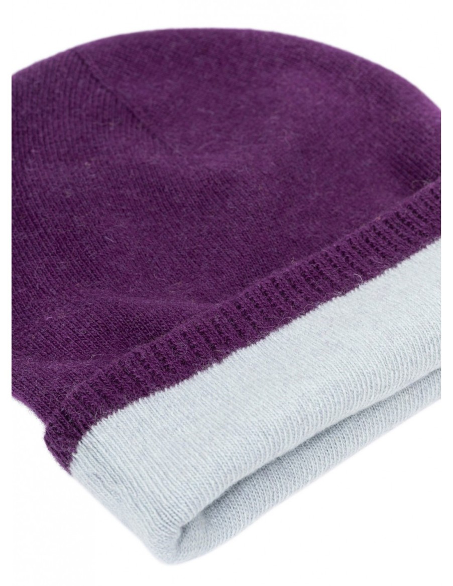 Mujer Santacana Gorros De Lana Y Cashmere | Gorro De Lana Reciclada Y Cashmere I Santacana