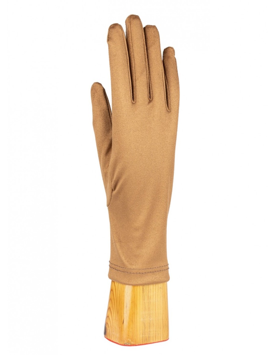 Mujer Santacana Guantes De Ceremonia | Fake Suede Glove St-Tp-164 I Santacana